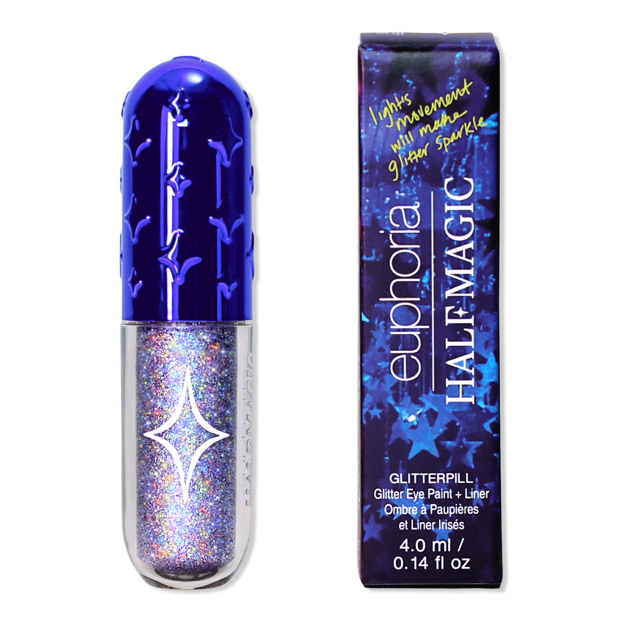 Euphoria X Half Magic Glitterpill 閃光眼漆 + 眼線