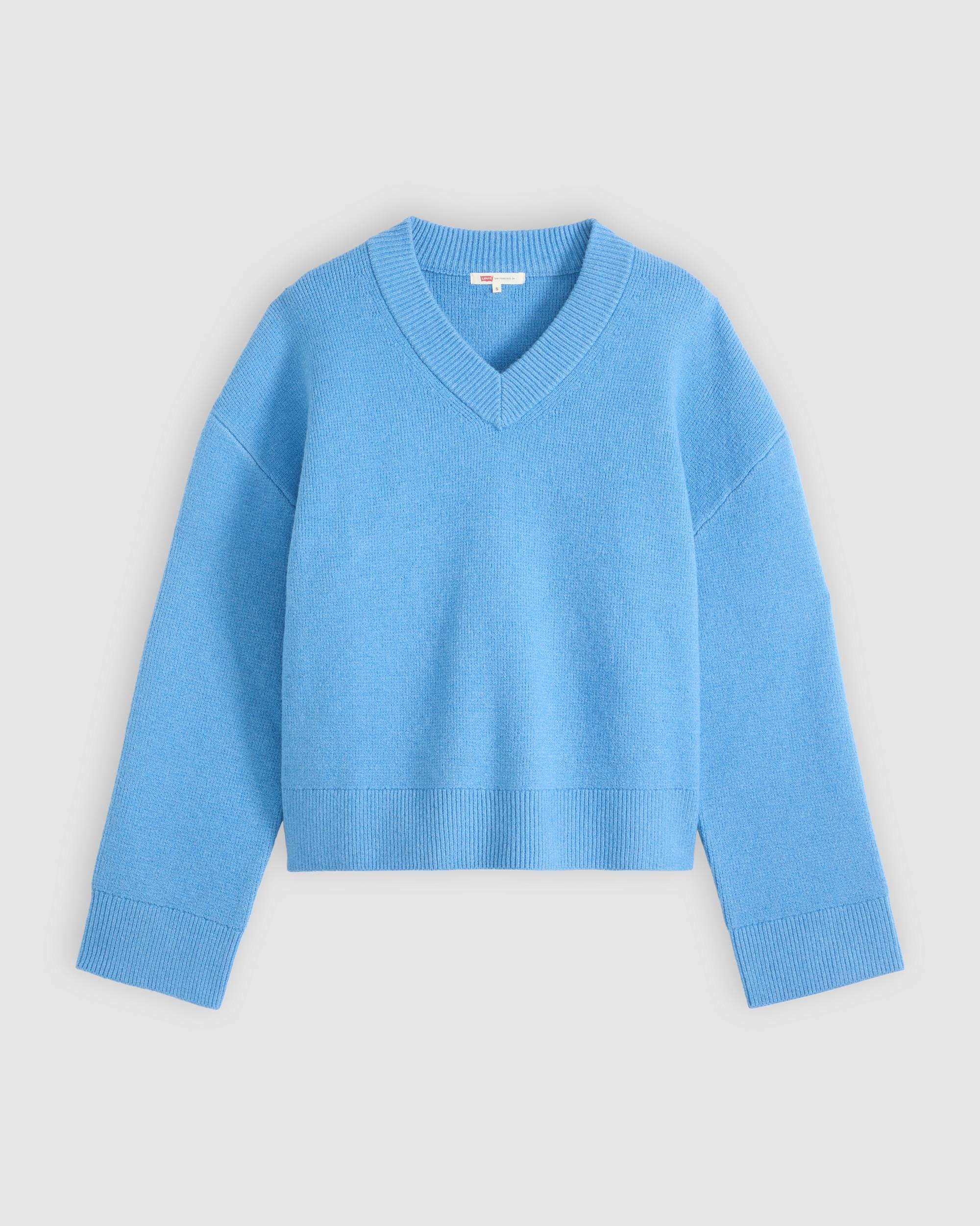 Levi's，拉絨棉混紡 V 領毛衣