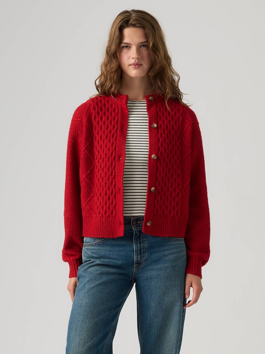 Levi's、夏洛特圓領開襟衫