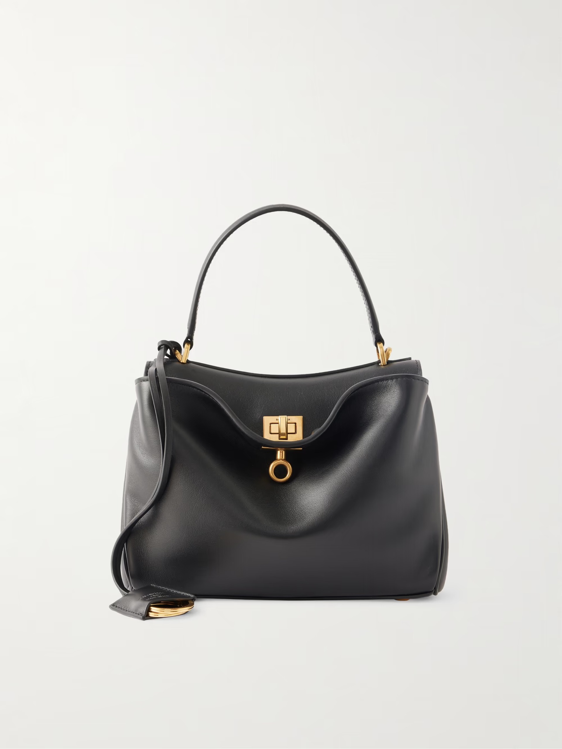 Balenciaga，Rodeo 迷你皮革托特包