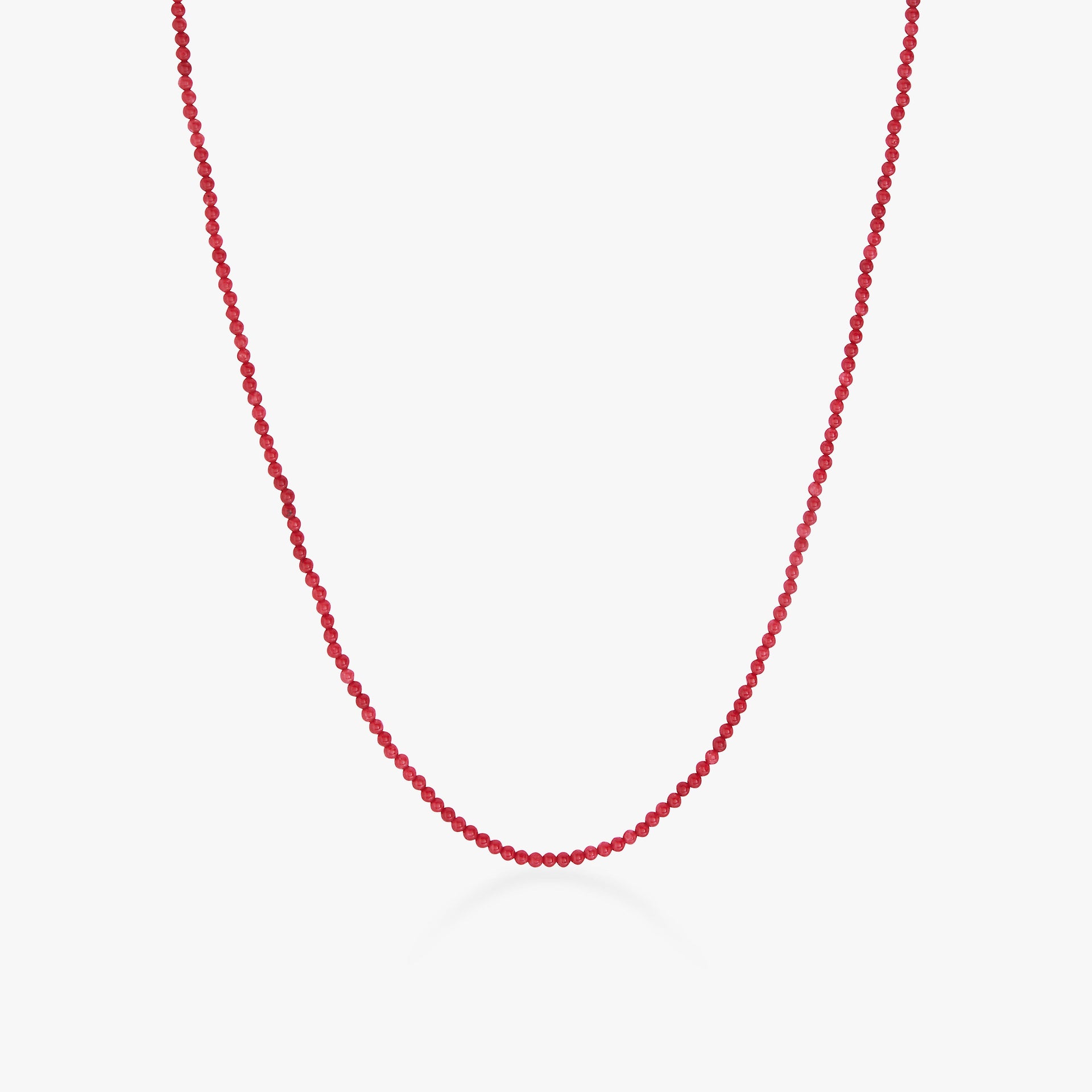 串珠鍊 - 金/紅碧玉