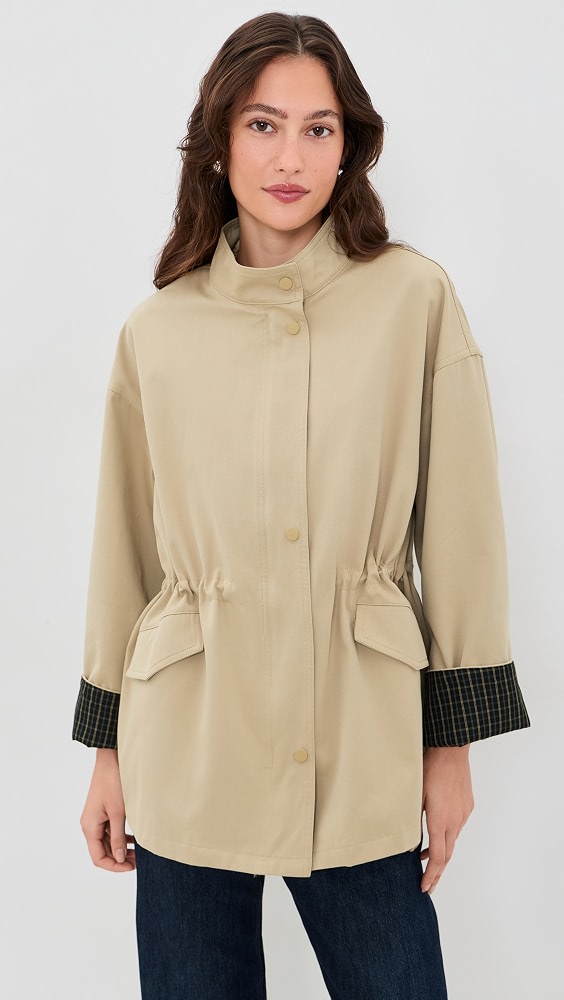 Lake 風衣 - 棕褐色 Multi