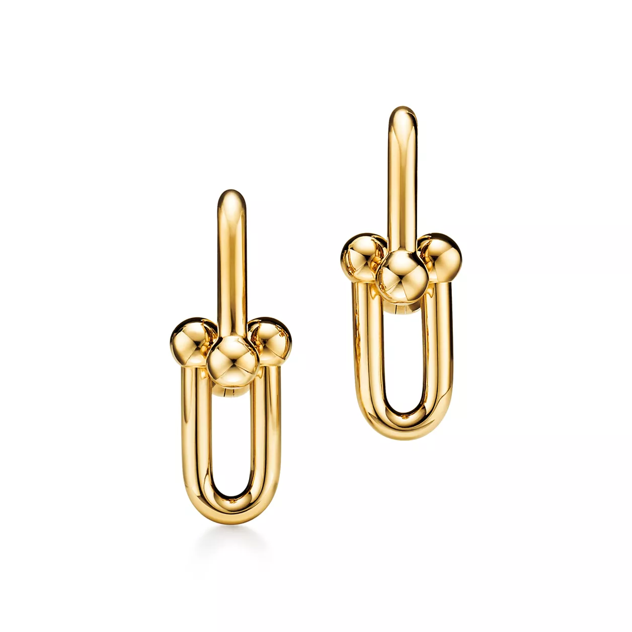 TiffanyCo., Tiffany HardWear 中型黃金耳環