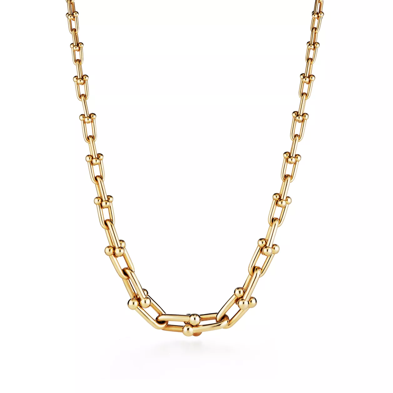 TiffanyCo., Tiffany HardWear 漸變鍊式黃金項鍊
