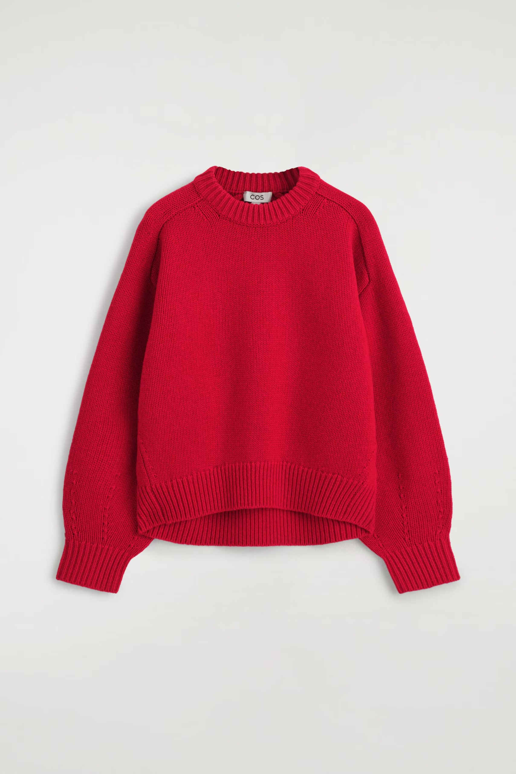 cos，圓毛衣