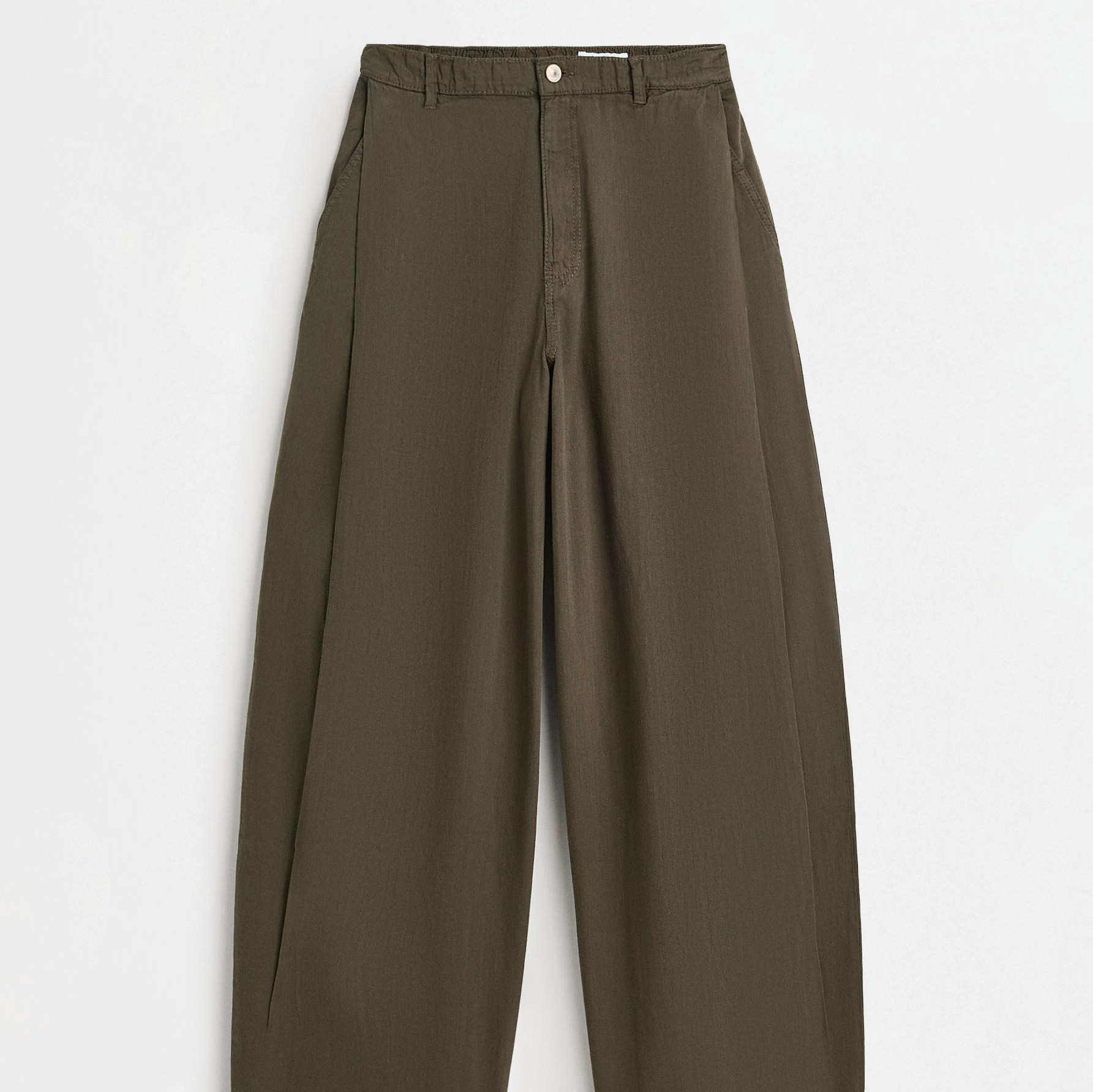 Pantalón barrel pinzas