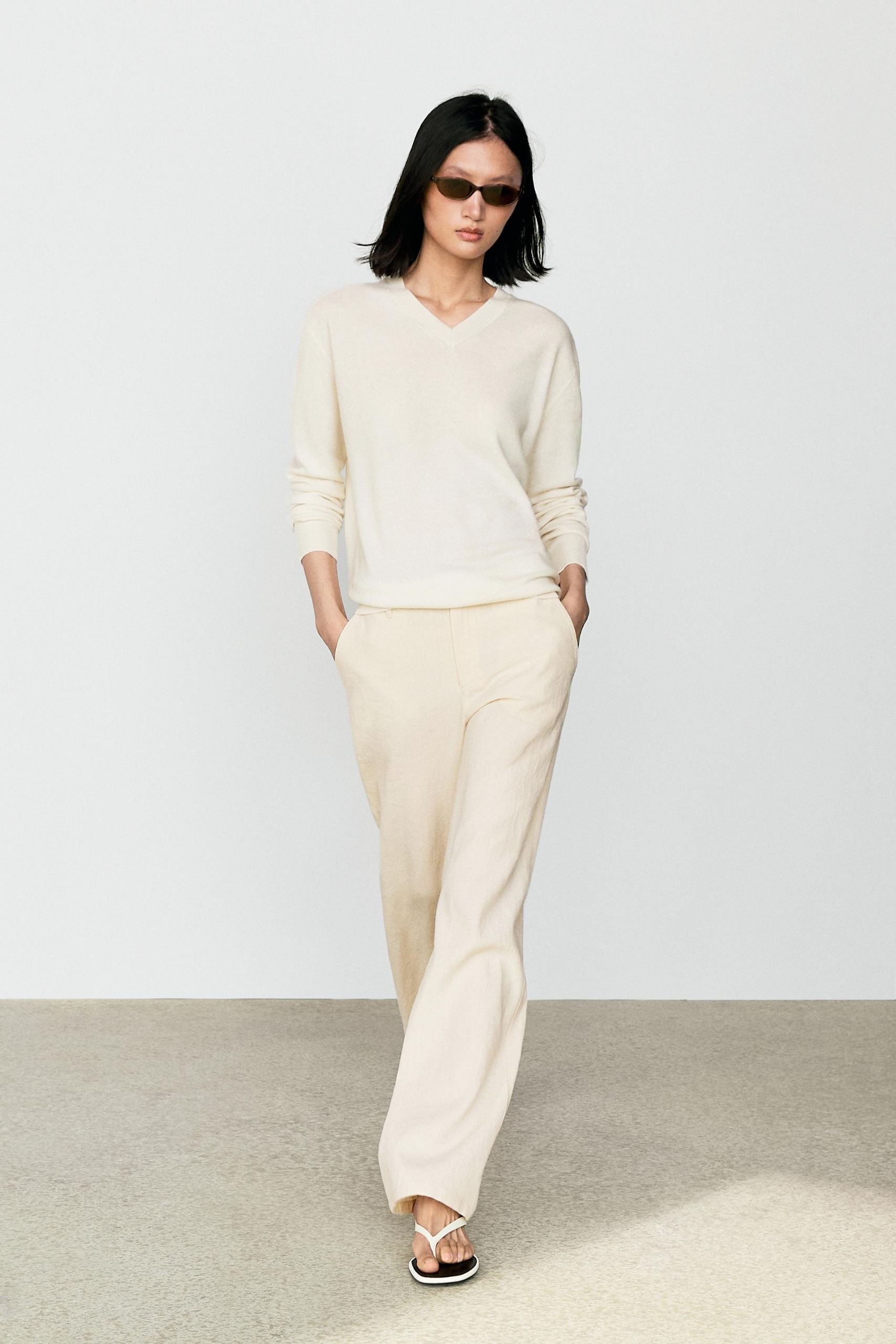 Massimo Dutti，100% 羊絨針織毛衣