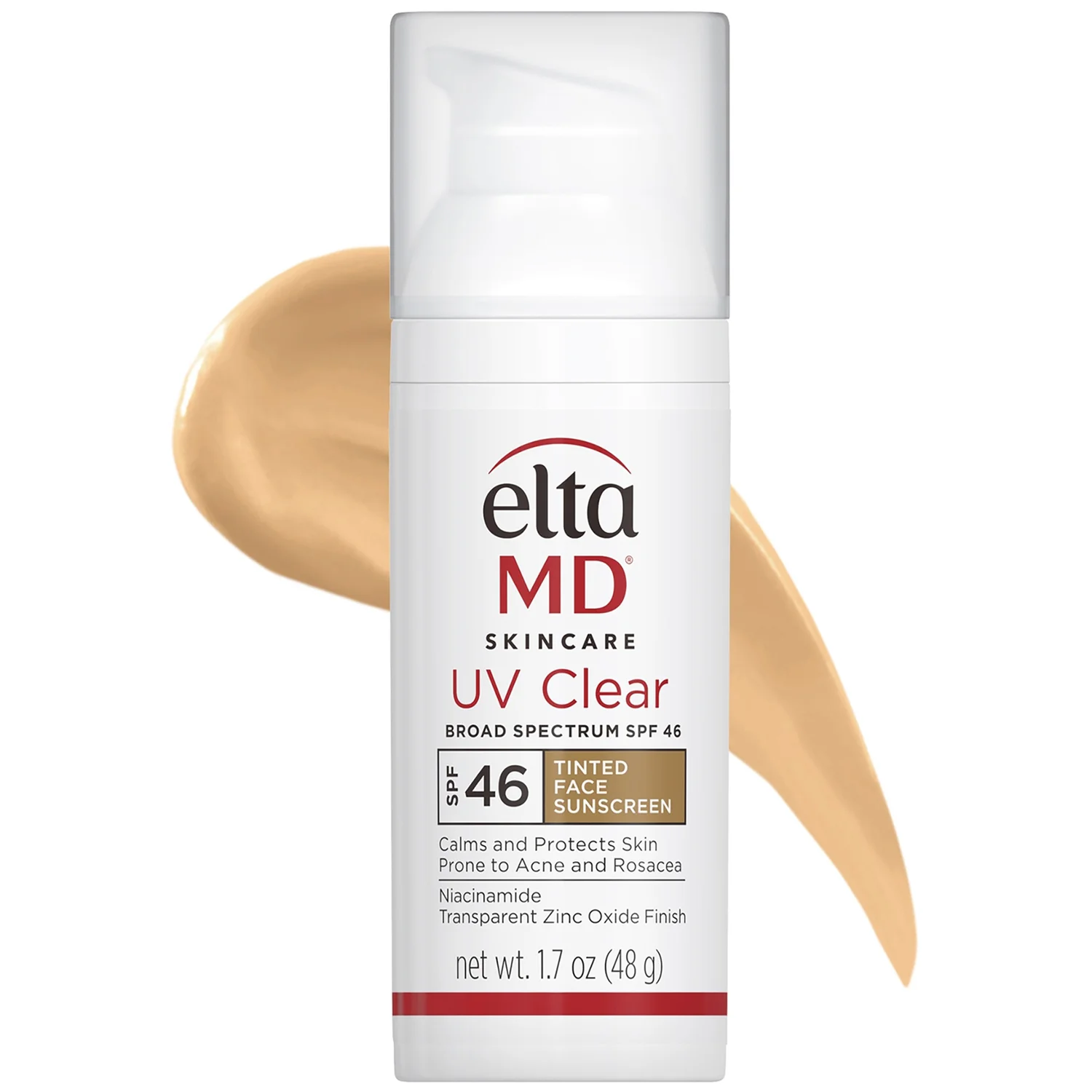 Eltamd Uv 透明廣譜SPF 46 有色