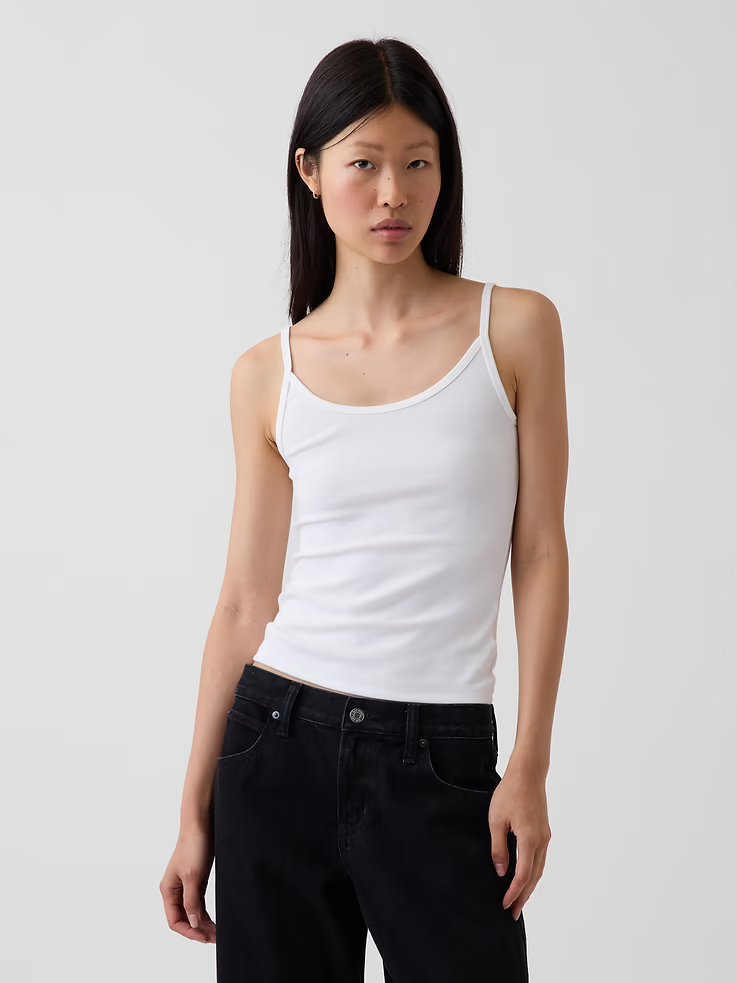 Gap，現代短版吊帶背心