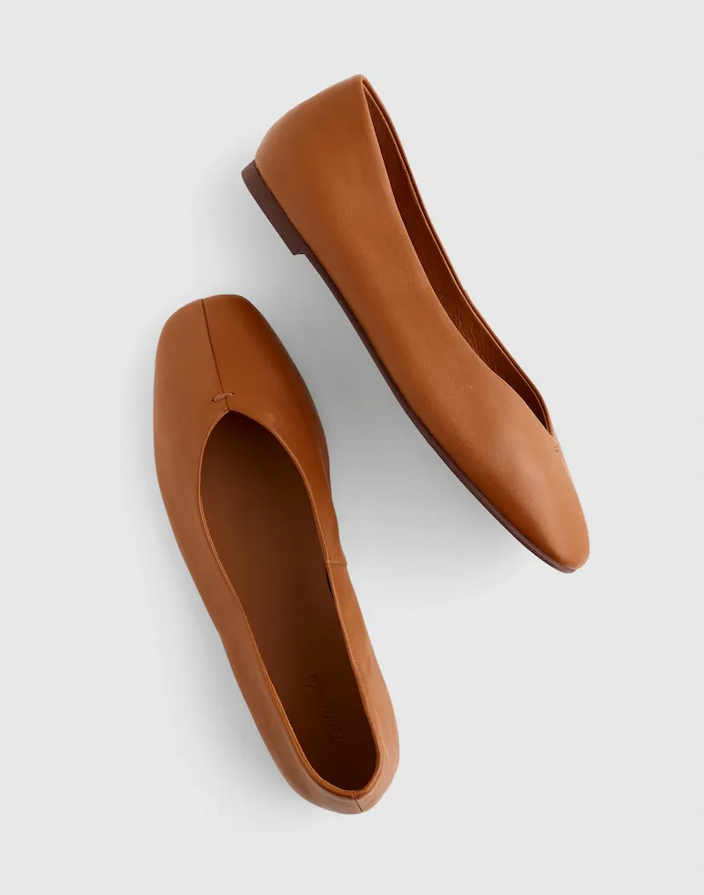 Madewell，Greta 手套平底鞋