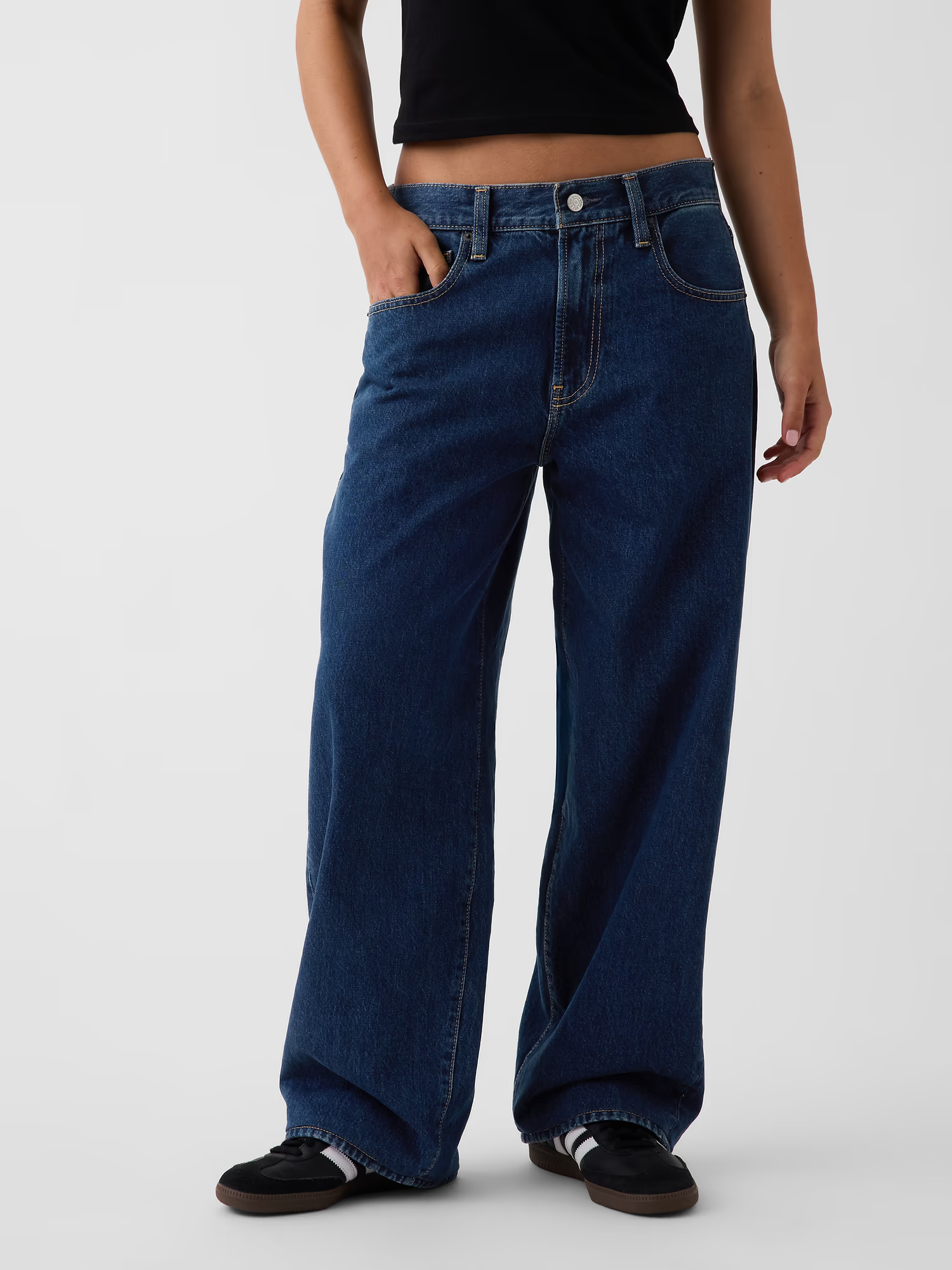Gap，Hailey 超寬鬆牛仔褲