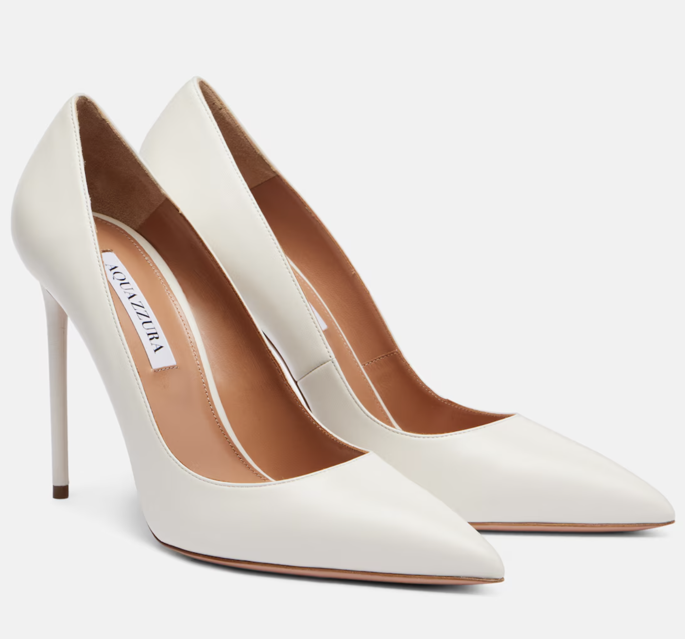Aquazzura, Purist 105 皮革高跟鞋