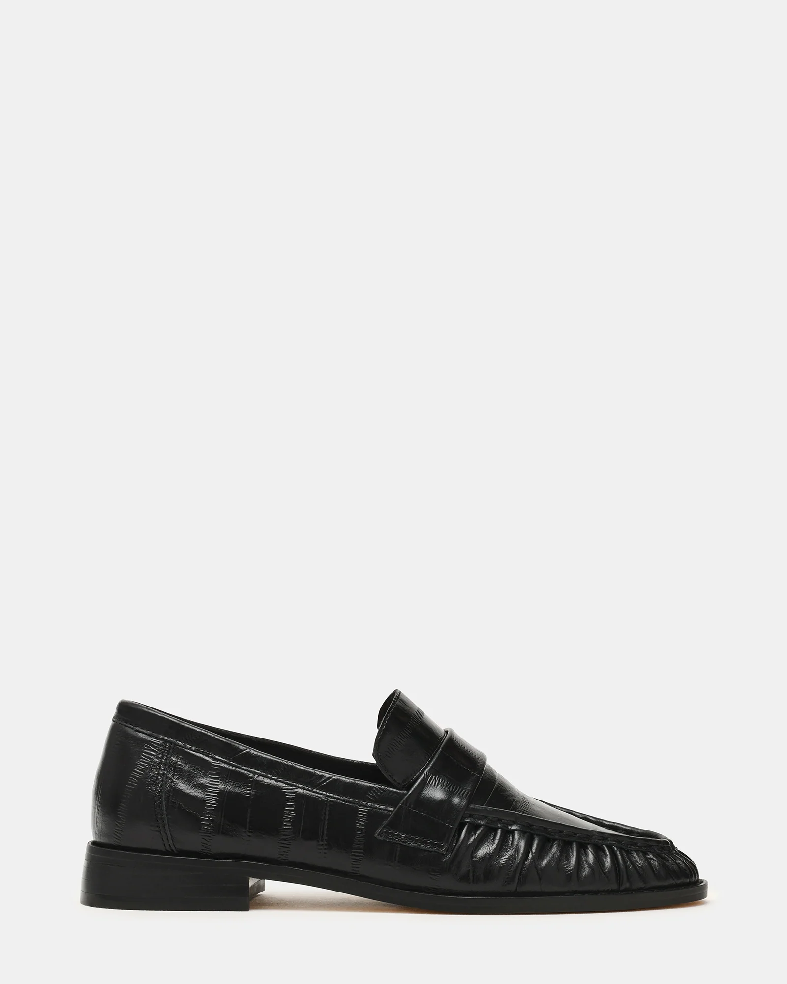 STEVE MADDEN，羅尼皺褶樂福鞋